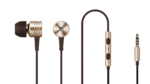 Наушники с регулировкой громкости 1MORE Piston Classic In-Ear Headphones золотые (E1003)