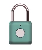 Умный замок Xiaomi Mi Smart Fingerprint Lock Padlock YD-K1 зеленый