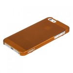 Накладка пластиковая XINBO для iPhone SE / iPhone 5S / iPhone 5 коричневая