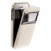 Чехол Melkco для iPhone SE / iPhone 5S / iPhone 5 Leather Case Jacka ID Type белый