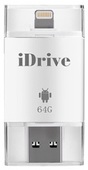 Внешний накопитель iDrive 64GB для Android / iPhone / iPod / iPad