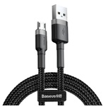 Кабель Baseus Cafule Cable Micro USB 2.4A 50 см серый (CAMKLF)