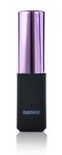 Внешний универсальный аккумулятор Remax Power Bank Lipstick 2400 мАч фиолетовый (RPL-12)