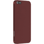 Чехол Ozaki O!coat 0.3 Solid для iPhone SE / iPhone 5S / iPhone 5 красный (OC530RD)