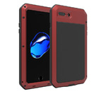Противоударный металлический чехол LunaTik TakTik Strike для iPhone 8 / iPhone 7 красный