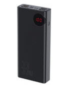 Внешний аккумулятор Baseus Mulight Quick Charge Power Bank 30000 мАч черный (PPMY-01)