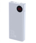 Внешний аккумулятор Baseus Mulight Quick Charge Power Bank 30000 мАч белый (PPMY-01)