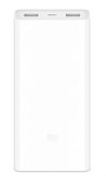 Внешний аккумулятор Xiaomi Mi Power Bank 2C 20000 мАч QC 3.0 белый (PLM06ZM)