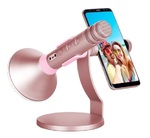 Беспроводной караоке-микрофон Momax K-MIC PRO Bluetooth Karaoke Microphone розовое золото (IM2)
